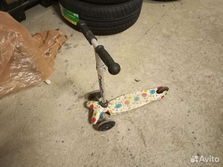 Самокат детский трехколесный
