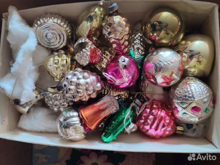 Елочные игрушки СССР