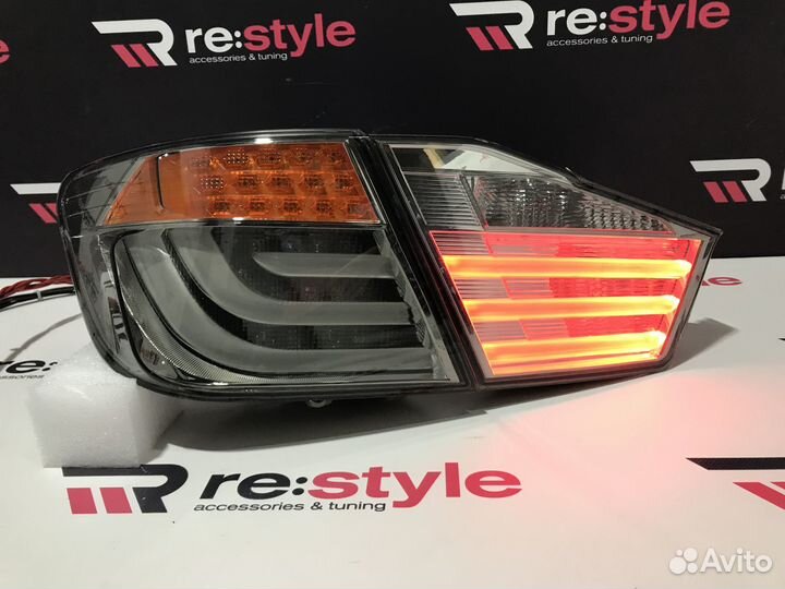 Стопы Camry 50 11-14г BMW Style Дымчатые