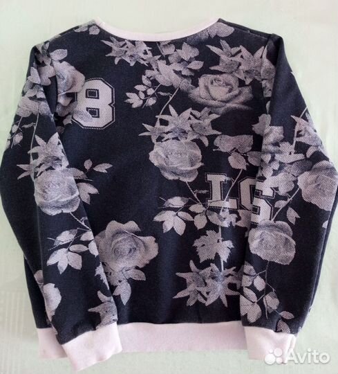 Лонгслив для девочки, рост 116