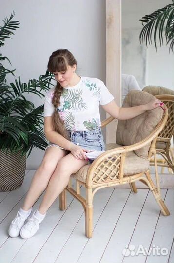 Набор мебели из натурального ротанга