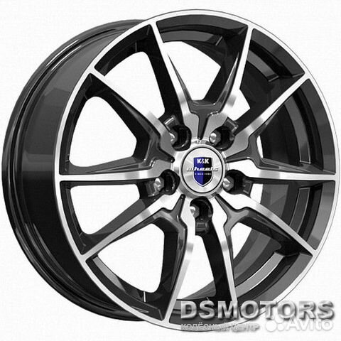 Диски Адамар 6.5/16 5x114.3 ET40 d66.1 алмаз чёрны