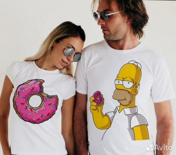 Парные футболки для друзей