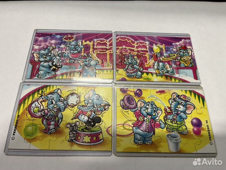 Пазлы киндер сюрприз