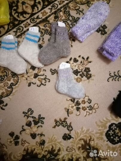 Шерстяные носки