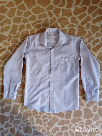 Рубашка для мальчика, р 134