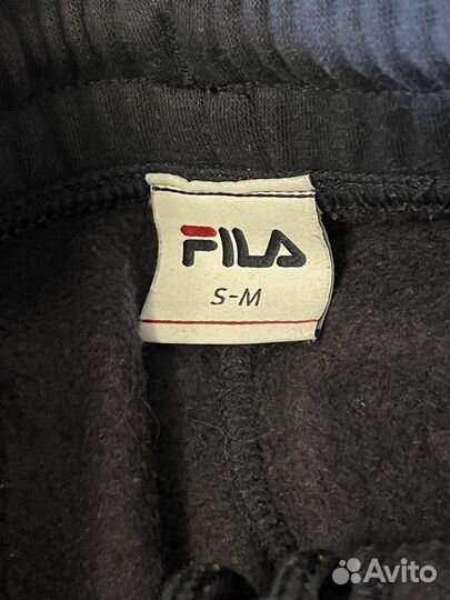 Мужские спортивные штаны зимние Fila S-M