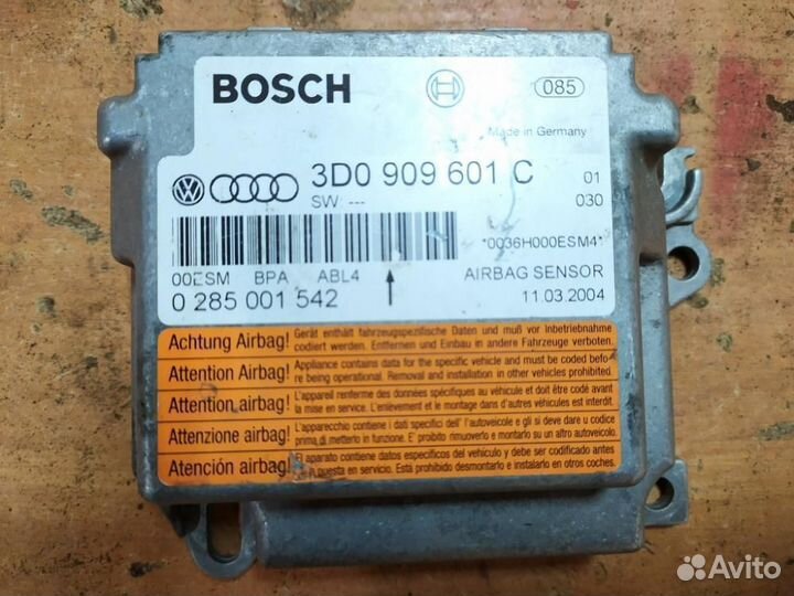 Блок управления Air Bag Volkswagen Touareg 2002 20