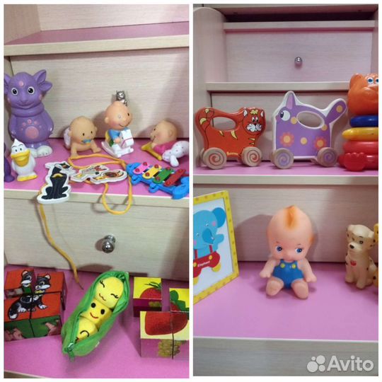 Детские игрушки пакетом для девочки