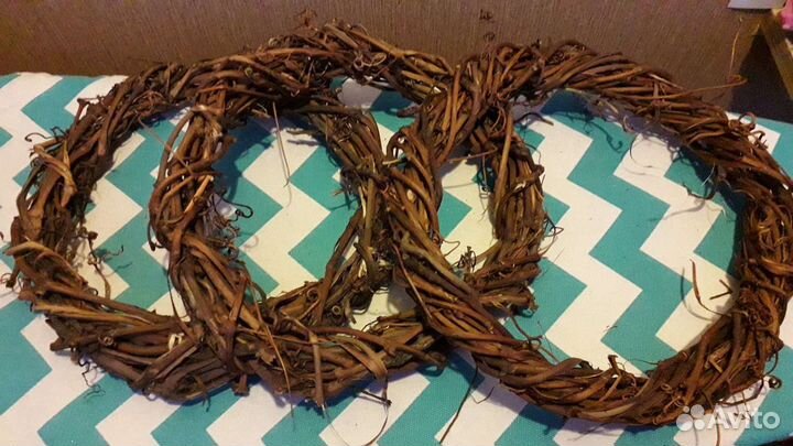 Декор. Венок из виноградной лозы