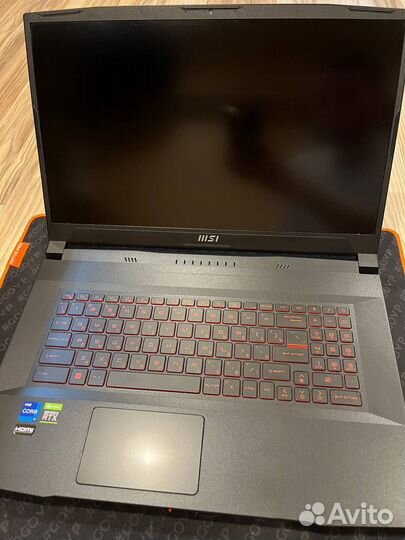Игровой ноутбук MSI Katana i7-12700H 3070ti 1tb