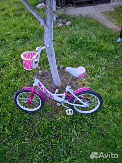 Детский велосипед 16 для девочки