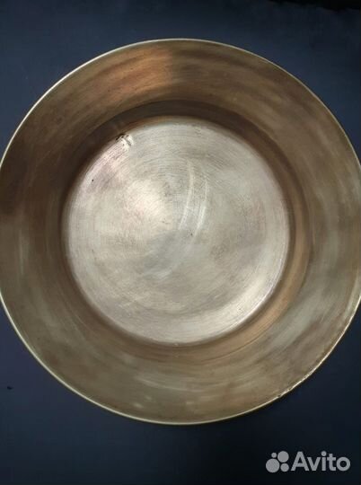 Латунный таз для варенья