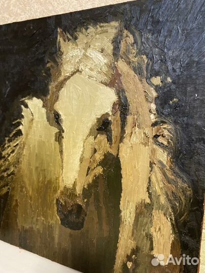 Картина маслом на холсте Лошадь