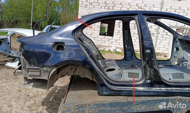 Заднее правое крыло вырез для Volkswagen Jetta 6