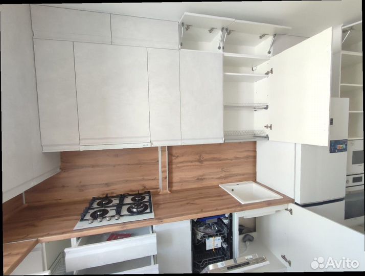 Кухня белая модульная новая