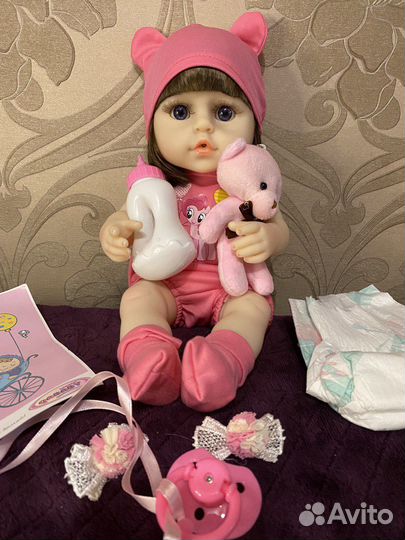 Кукла реборн силиконовая