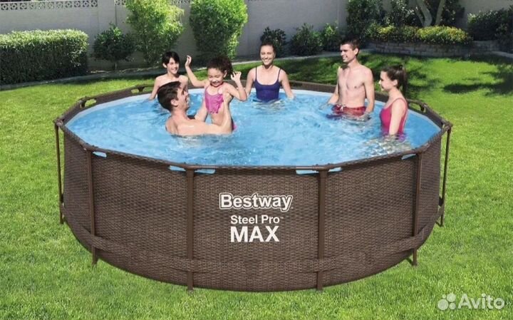 Каркасный бассейн Bestway Steel pro 305х305х100