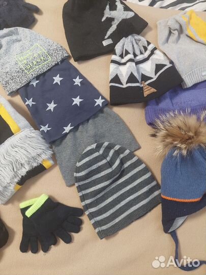 Шапки шарфы