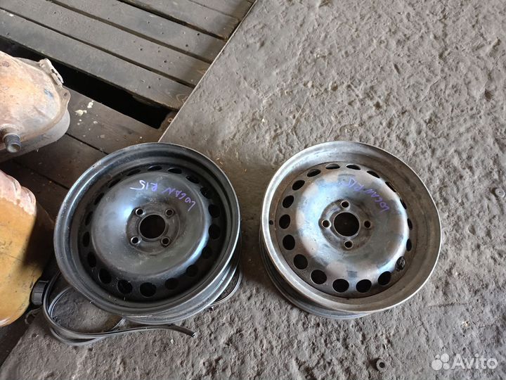 Диски штампы R15 Renault Logan