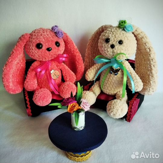 Мягкая Плюшевая Игрушка Зайчик