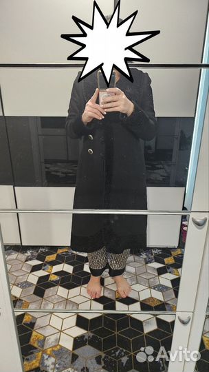 Пальто женское зимнее 46 48 длинное