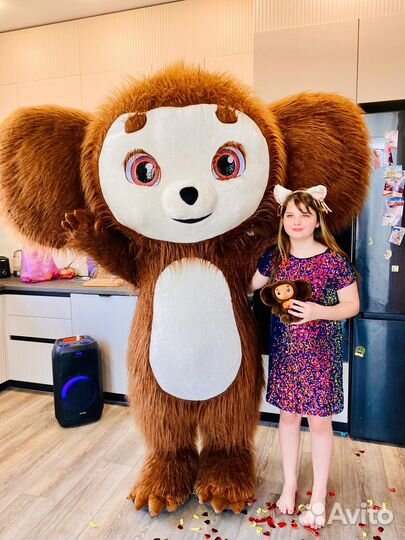 Поздравление от Чебурашки