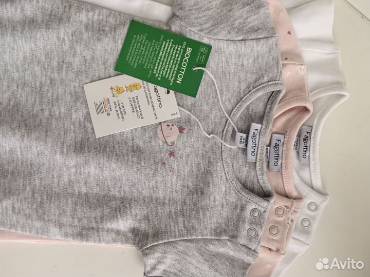 Боди для девочки 62 новое