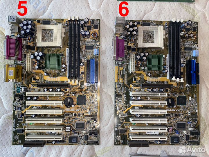 Рабочие ретро материнские платы Socket 370