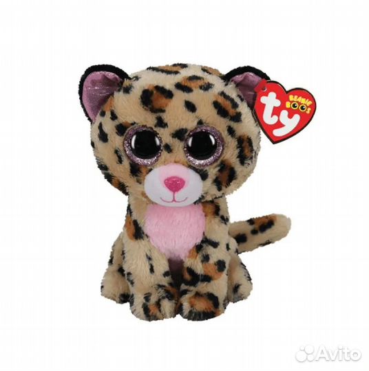 Лейси леопард коричнево-роз. 25см, 36490