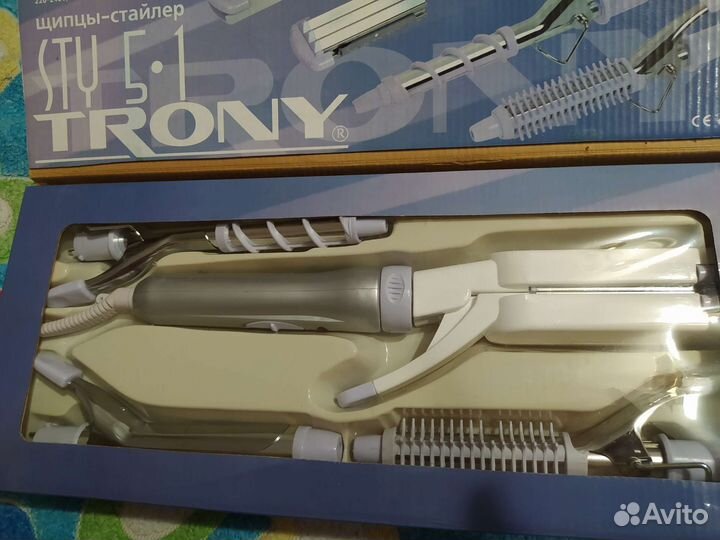 Щипцы-стайлер 5 сменных насадок