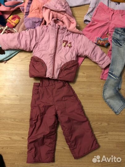 Пакет одежды для девочки 56-116