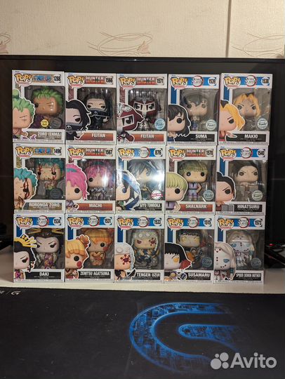 Funko Pop Anime, Demon slayer, Hunter x Hunter, OP