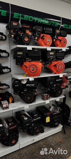 Двигатель бензиновый 4 х тактный