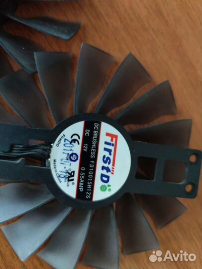 Вентиляторы для 1070 palit game rock
