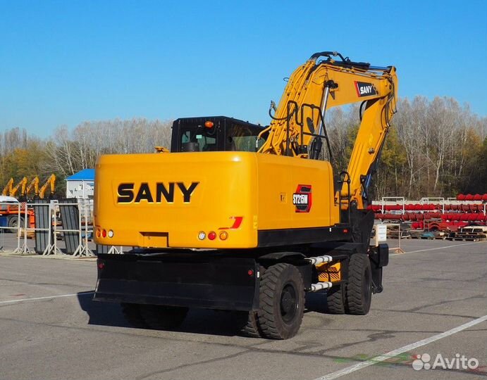 Колёсный экскаватор SANY SY215W, 2024