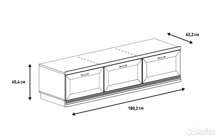 Тумба Адажио Ангстрем