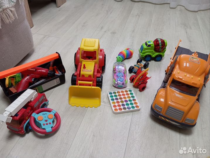 Детские игрушки пакетом для мальчика