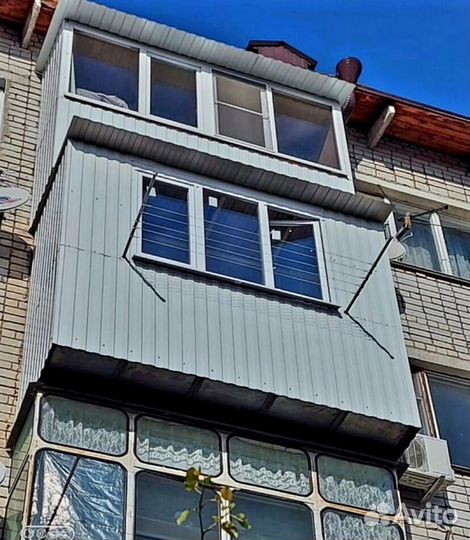Остекление балконов лоджий пвх