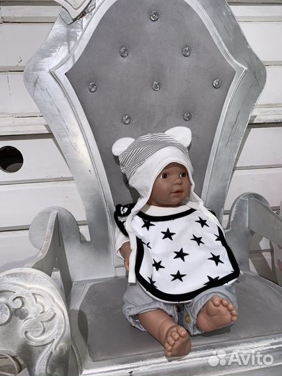 Детские нагрудники для кормления 2 штуки