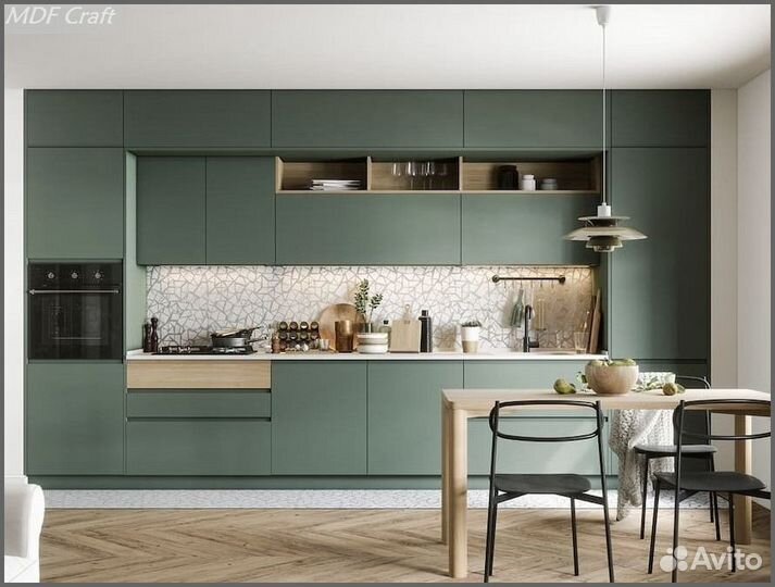 Прямая кухня на заказ от производителя W41I21