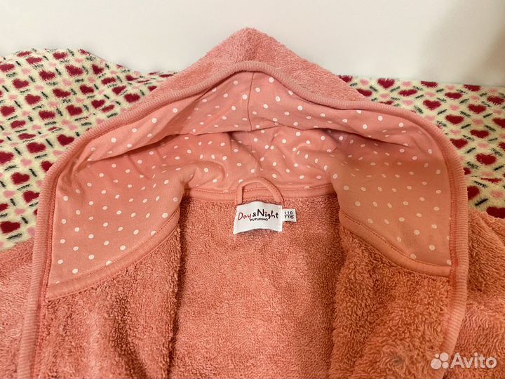 Халат махровый для девочки 110-116