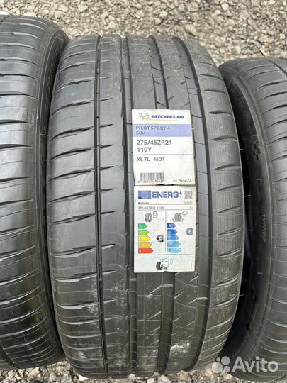 Michelin Pilot Sport 4 SUV 315/40 R21 и 275/45 R21 115Y