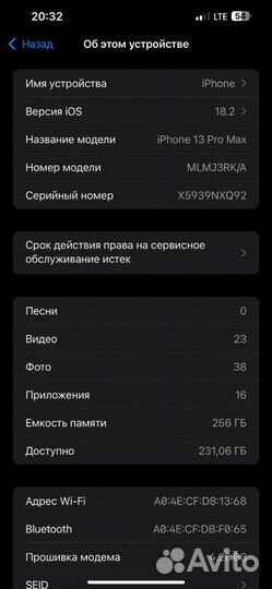 iPhone 13 Pro Max, 256 ГБ