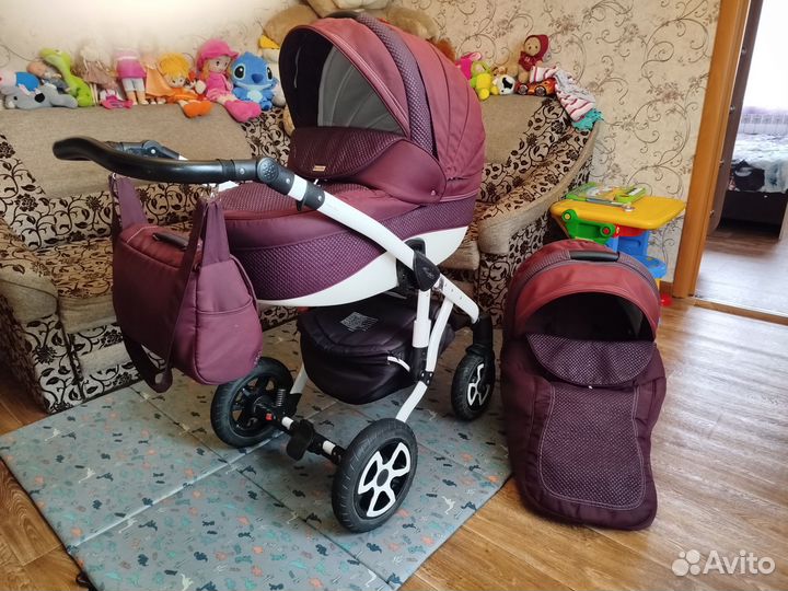 Коляска адамекс 2 в 1