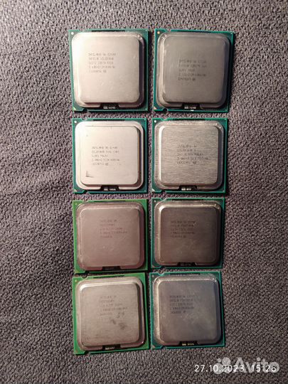 Процессоры на 775 сокет