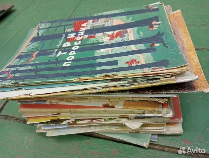 Старые детские книжки СССР пакет 3