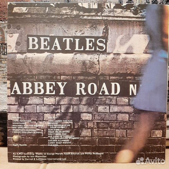 Винил Битлз., Abbey road