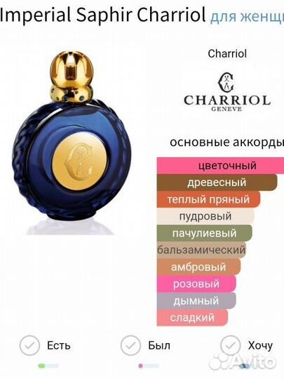 Charriol ниша распив