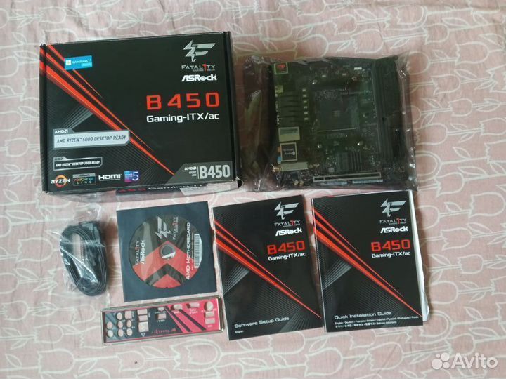 ASRock Fatal1ty B450 Gaming-ITX/AC